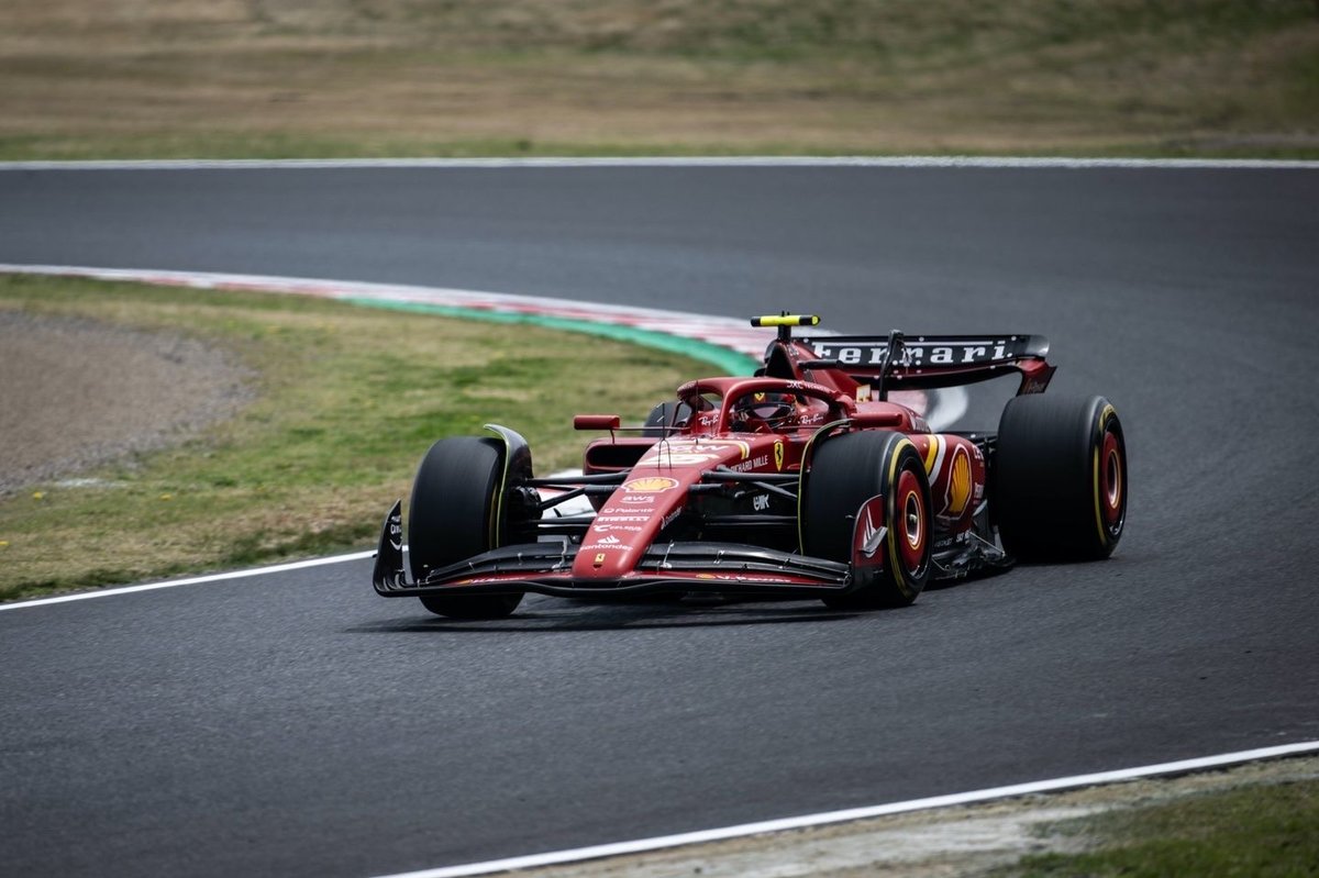Чудова стратегія Ferrari на ГП Японії: Леклер і Сайнс Ексель з SF-24